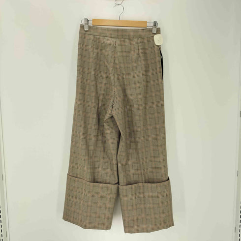 アストラット ASTRAET チェック柄 ワイドパンツ レディース JPN:2