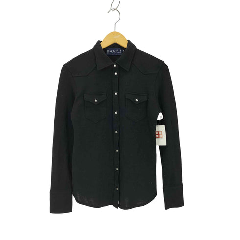ラルフローレン RALPH LAUREN ウール 長袖シャツ レディース JPN:M