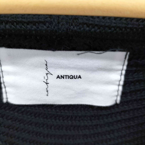 アンティカ antiqua 上下2way コクーンカーディガン レディース