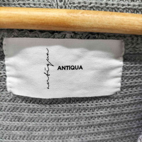 アンティカ antiqua 上下2way コクーンカーディガン レディース
