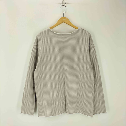 ビューティーアンドユースユナイテッドアローズ BEAUTY & YOUTH UNITED ARROWS カットオフ ミジンボーダー カットソー メンズ JPN:XL