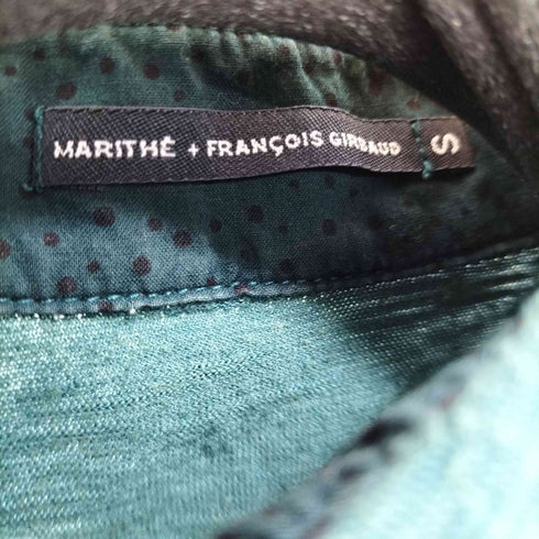 マリテフランソワジルボー MARITHE FRANCOIS GIRBAUD パッチデザインポロシャツ Y2K グランジ メンズ import:S