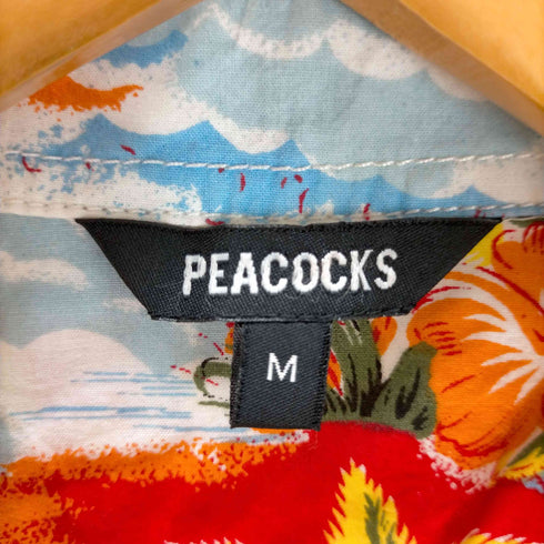 peacocks コットンアロハシャツ メンズ JPN:M