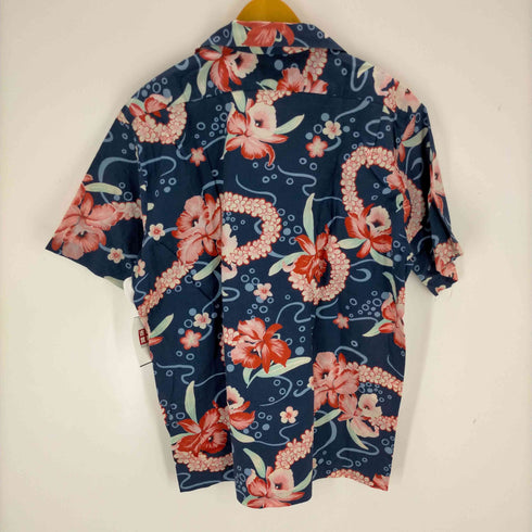 hilo hattie USA製 コットンアロハシャツ メンズ JPN:XL