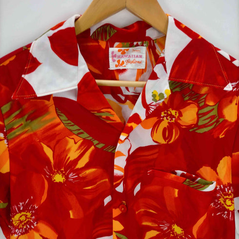シアーズ Sears hawaiian ポリエステルアロハシャツ メンズ