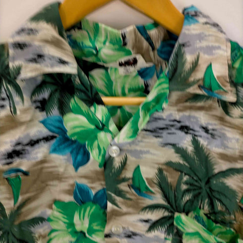 aloha 日本製 レーヨンシャツ メンズ JPN:M