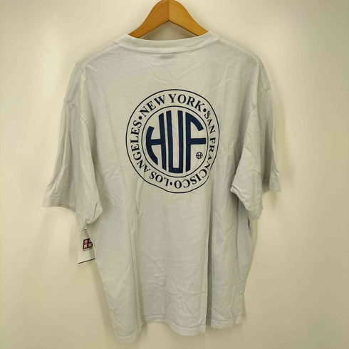 ハフ HUF REGIONAL S/S TEE ラウンド サークル ロゴ プリント Tシャツ メンズ import:L