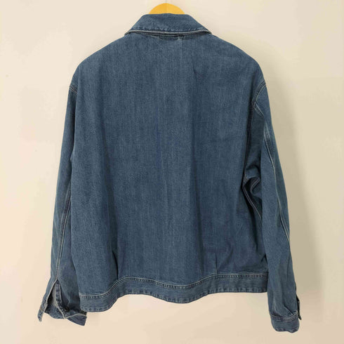 ユニクロ UNIQLO ジップアップデニムブルゾン メンズ JPN:XL