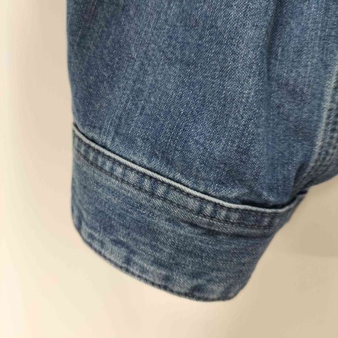 ユニクロ UNIQLO ジップアップデニムブルゾン メンズ JPN:XL