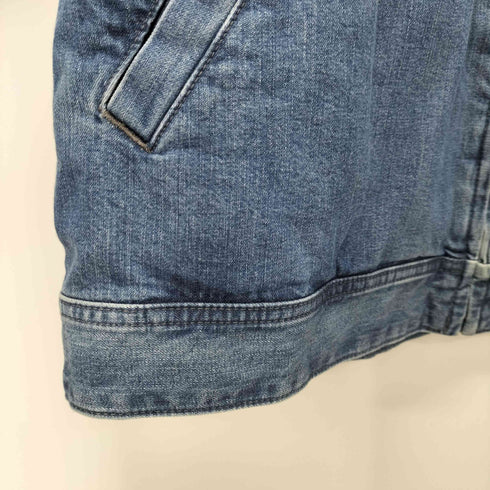 ユニクロ UNIQLO ジップアップデニムブルゾン メンズ JPN:XL