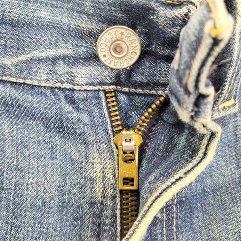 ジェーシーペニー JC Penney RANCHCRAFT 60-70s TALONジップ ストレートデニムパンツ メンズ