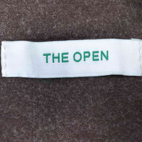 THE OPEN ベルト付き チェスターコート レディース