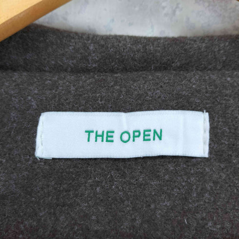 THE OPEN ベルト付き チェスターコート レディース
