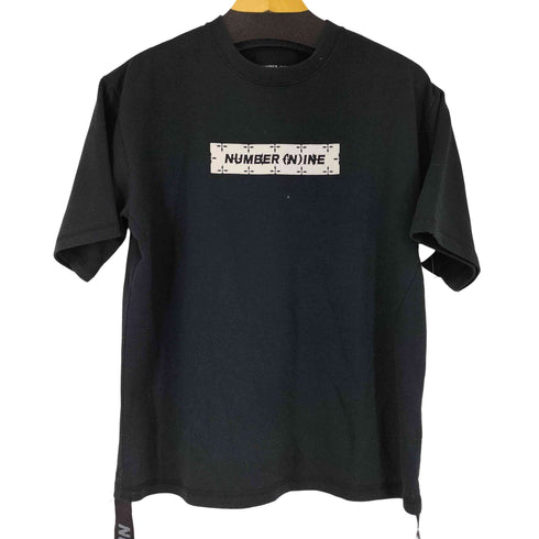 N NUMBER フロントプリント S/S Tシャツ メンズ JPN:S