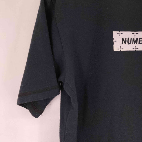 N NUMBER フロントプリント S/S Tシャツ メンズ JPN:S