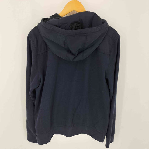 バナナリパブリック BANANA REPUBLIC ナイロン切替 ワッフル地ジップアップパーカー メンズ import:L