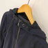 バナナリパブリック BANANA REPUBLIC ナイロン切替 ワッフル地ジップアップパーカー メンズ import:L