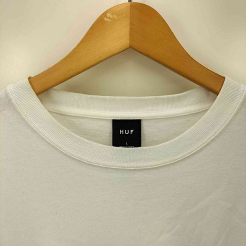 ハフ HUF SNAKE EYES EMB S/S TEE スネーク アイ ロゴ刺繍 ダイス クルーネック Tシャツ メンズ import:L