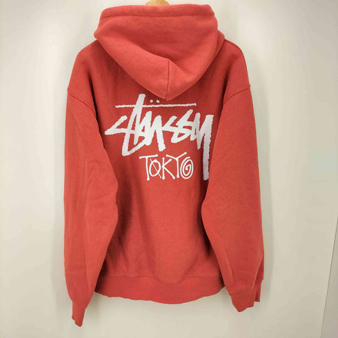 ステューシー Stussy Stock Logo Tokyo Hoodie ストックロゴ 東京 プルオーバー パーカー メンズ import:L