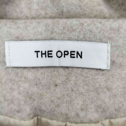 THE OPEN ベルト付き チェスターコート レディース