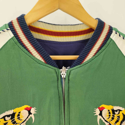 テイラートウヨウ TAILOR TOYO テーラー東洋 Early 1950s Style Acetate Souvenir Jacket “TIGER HEAD” × “JAPAN MAP” メンズ JPN:L