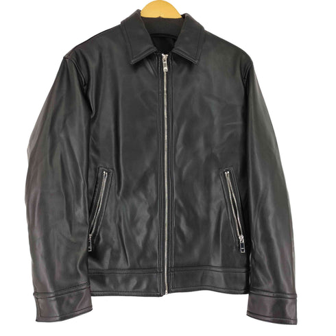 ザラ ZARA フェイクレザージャケット メンズ import:M