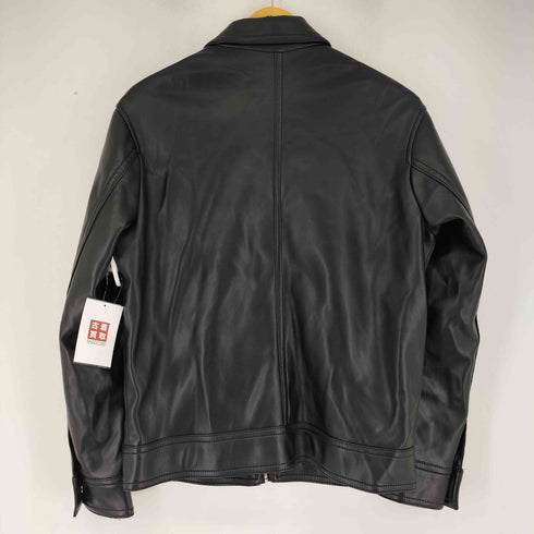 ザラ ZARA フェイクレザージャケット メンズ import:M