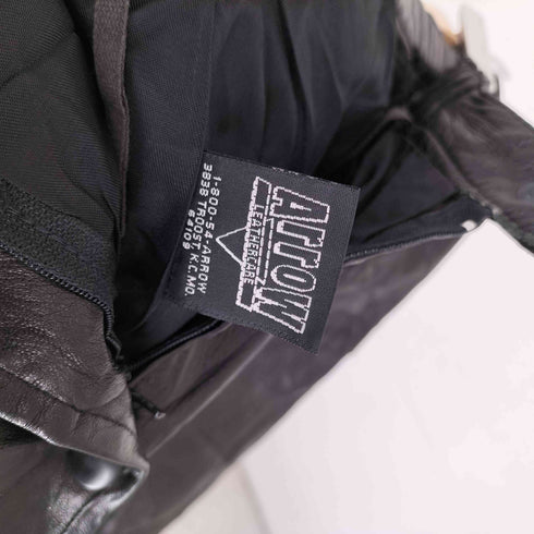 USA製 GENUINE LEATHER ロングレザースカート レディース 10