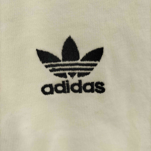 アディダスオリジナルス adidas Originals SMALL EMBLEM CROP TEE トレフォイル ロゴ 刺繍 クロップド Tシャツ レディース JPN:M