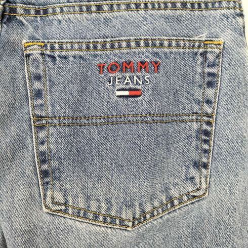 トミージーンズ tommy jeans 00s バギーデニム メンズ 34/30