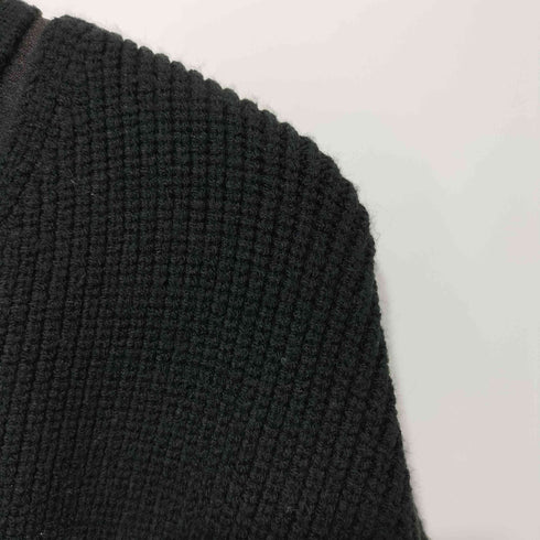 DIAGONAL 2023AW アシメVネック ウールカーディガン レディース