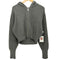 ザラ ZARA ウール ジップアップ パーカー レディース import:L