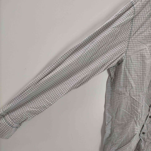 ランバンコレクション LANVIN COLLECTION ギンガムチェックシャツ メンズ JPN:L