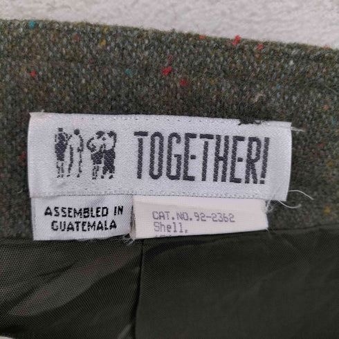 TOGETHER ネップ加工マキシスカート レディース 8