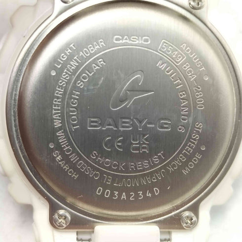 カシオ CASIO BABY-G ベビージー BGA-2800 SERIES BGA-2800-7AJF 電波 ソーラー ウォッチ 腕時計 レディース