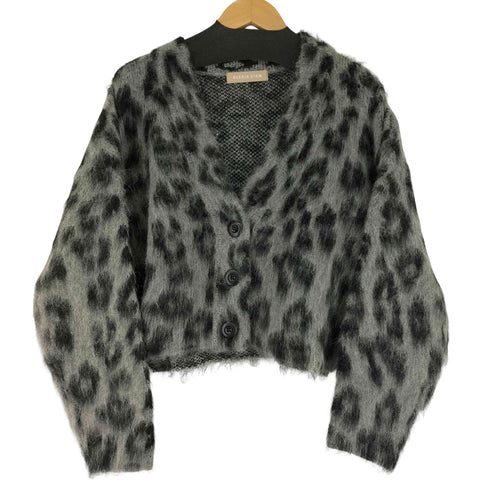 アリシアスタン ALEXIA STAM Leopard Knit Cardigan レディース FREE