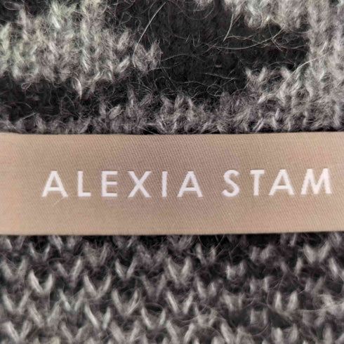 アリシアスタン ALEXIA STAM Leopard Knit Cardigan レディース FREE