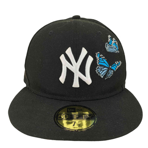 ニューエラ NEW ERA 59FIFTY 蝶 バタフライ刺繍 キャップ メンズ 7 1/2