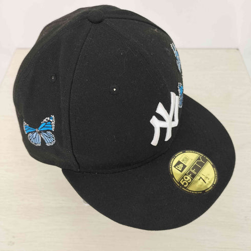 ニューエラ NEW ERA 59FIFTY 蝶 バタフライ刺繍 キャップ メンズ 7 1/2