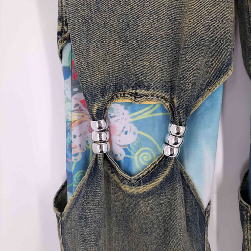 YUEQI QI Hour Glass Jeans レディース JPN:S