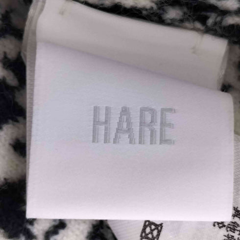 ハレ HARE ダマスクガラ Vネックニット レディース FREE