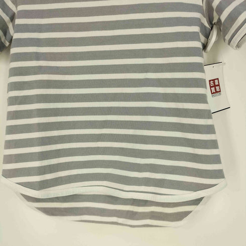 ヘリーハンセン HELLY HANSEN ボーダー ショートスリーブ Uネック Tシャツ レディース import:M