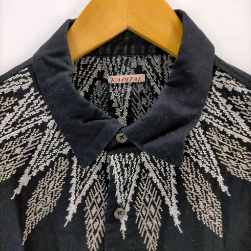 キャピタル KAPITAL 刺繍デザインシャツ メンズ JPN:3
