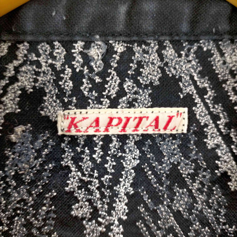 キャピタル KAPITAL 刺繍デザインシャツ メンズ JPN:3