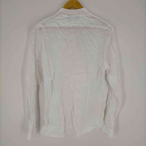 アレッサンドロデラクア Alessandro dellAcqua バンドカラーリネンシャツ メンズ JPN:L