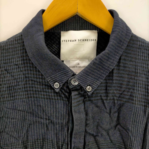 ステファンシュナイダー STEPHAN SCHNEIDER チェック起毛シャツ メンズ JPN:4