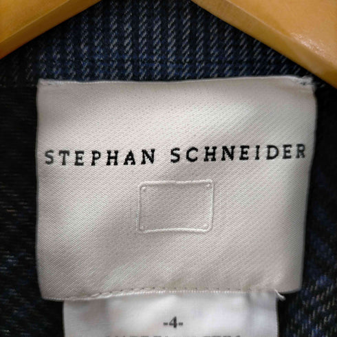 ステファンシュナイダー STEPHAN SCHNEIDER チェック起毛シャツ メンズ JPN:4