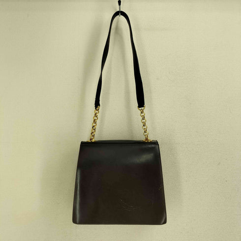 サルヴァトーレフェラガモ Salvatore Ferragamo エナメル切り替えショルダーバック レディース