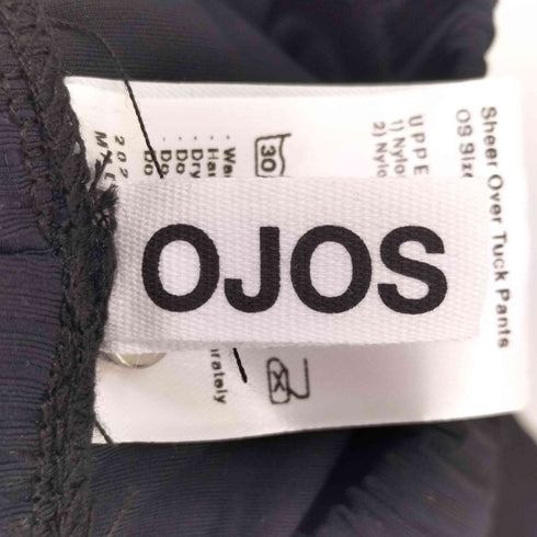 ojos Sheer Over Tuck Pants レディース ONE SIZE