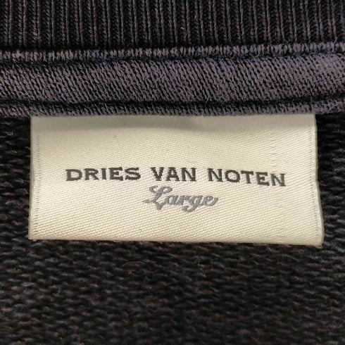ドリスヴァンノッテン DRIES VAN NOTEN レオパード切替 ラグランスウェットカーディガン メンズ JPN:L